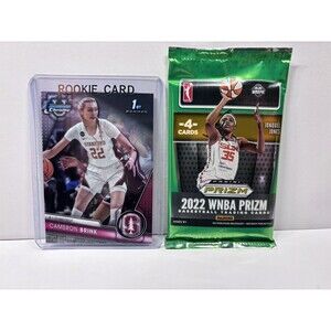 Cameron Brink Rookie Card Bowman Chrome & WNBA Pack LA Sparks Stanford
